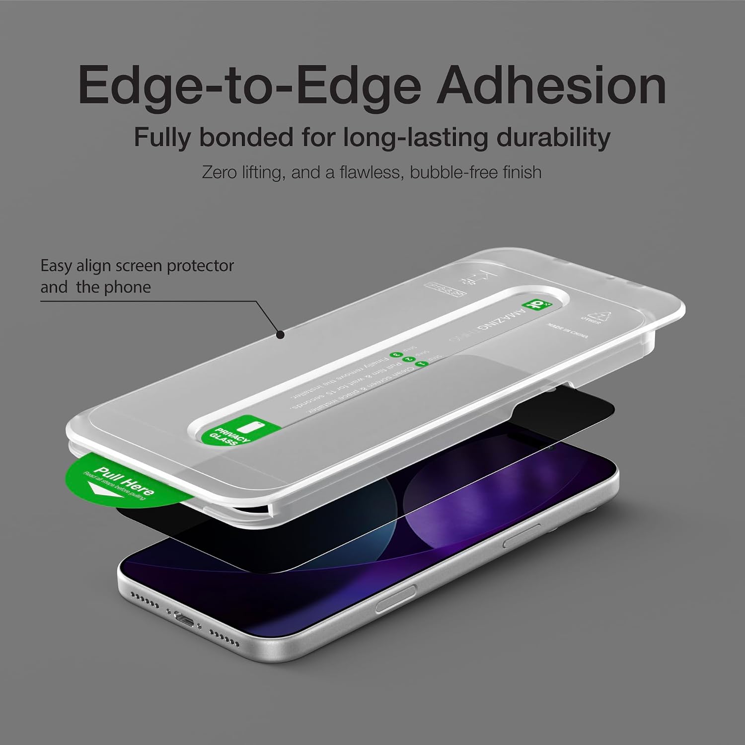 AmazingThing Titan Matte Privacy Tempered Glass iPhone 18 Pro Max ΠΡΟΣΤΑΣΙΑ ΟΘΟΝΗΣ AmazingThing AmazingThing Titan Matte Privacy Tempered Glass iPhone 18 Pro Max - Image 2