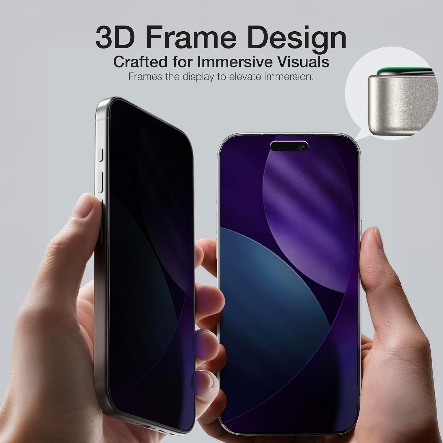 AmazingThing Titan Matte Privacy Tempered Glass iPhone 18 Pro Max ΠΡΟΣΤΑΣΙΑ ΟΘΟΝΗΣ AmazingThing AmazingThing Titan Matte Privacy Tempered Glass iPhone 18 Pro Max - Image 5
