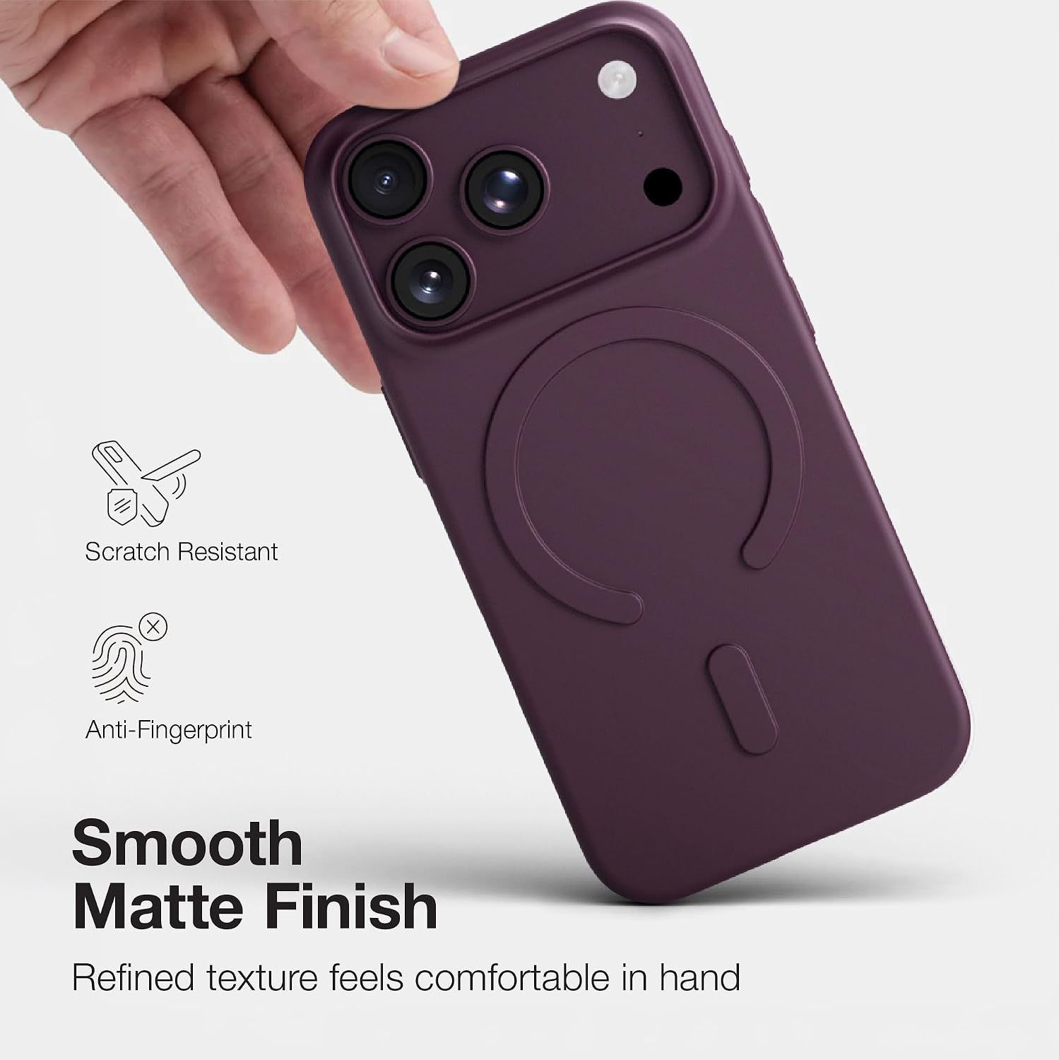 Θήκη AmazingThing Minimal Air MagSafe Purple iPhone 18 Pro Max/17 Pro Max ΘΗΚΕΣ AmazingThing Θήκη AmazingThing Minimal Air MagSafe Purple iPhone 18 Pro Max/17 Pro Max - Image 5