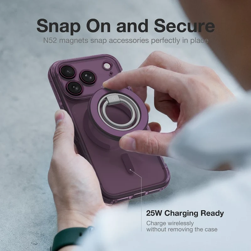 Θήκη AmazingThing Titan Pro Lens MagSafe Purple iPhone 18 Pro Max ΘΗΚΕΣ AmazingThing Θήκη AmazingThing Titan Pro Lens MagSafe Purple iPhone 18 Pro Max - Image 6