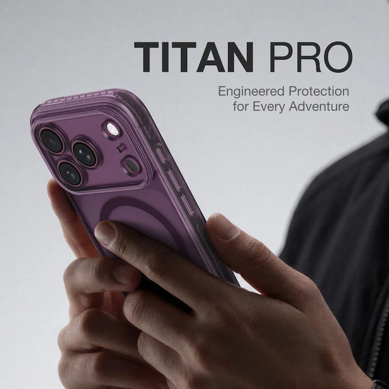 Θήκη AmazingThing Titan Pro Lens MagSafe Purple iPhone 18 Pro Max ΘΗΚΕΣ AmazingThing Θήκη AmazingThing Titan Pro Lens MagSafe Purple iPhone 18 Pro Max - Image 3