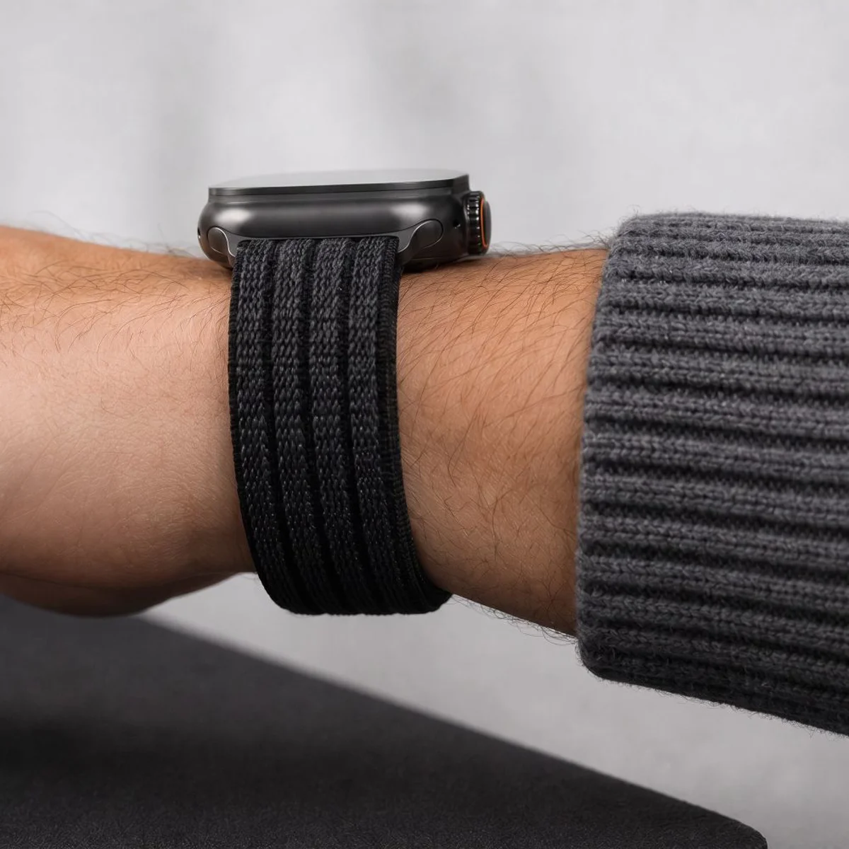 Λουράκι Tech-Protect Nylon Sport Black Apple Watch 44/45/46/49mm APPLE WATCH Tech-Protect Λουράκι Tech-Protect Nylon Sport Black Apple Watch 44/45/46/49mm - Image 7