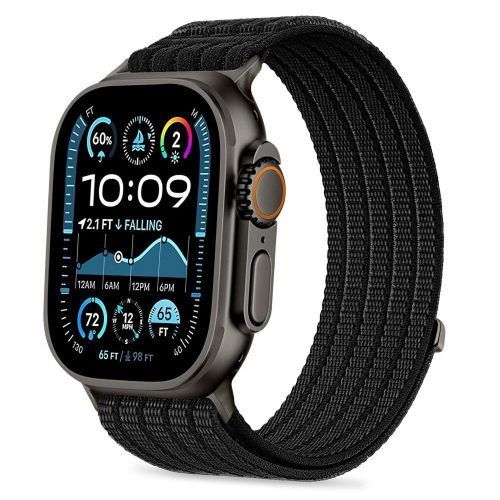 Λουράκι Tech-Protect Nylon Sport Black Apple Watch 44/45/46/49mm APPLE WATCH Tech-Protect Λουράκι Tech-Protect Nylon Sport Black Apple Watch 44/45/46/49mm