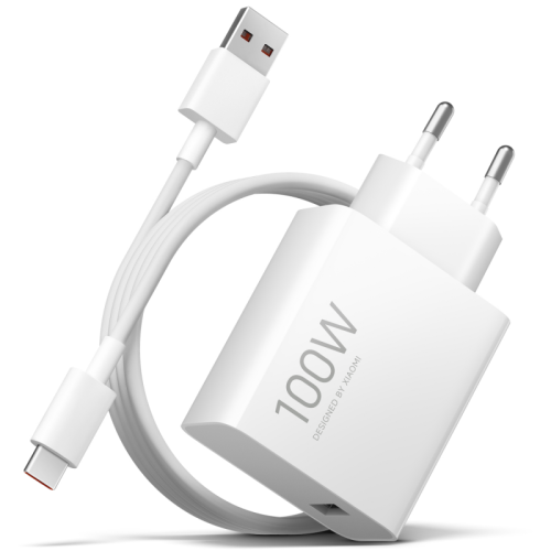 Xiaomi HyperCharge 100W Combo White (USB-A with Cable)
