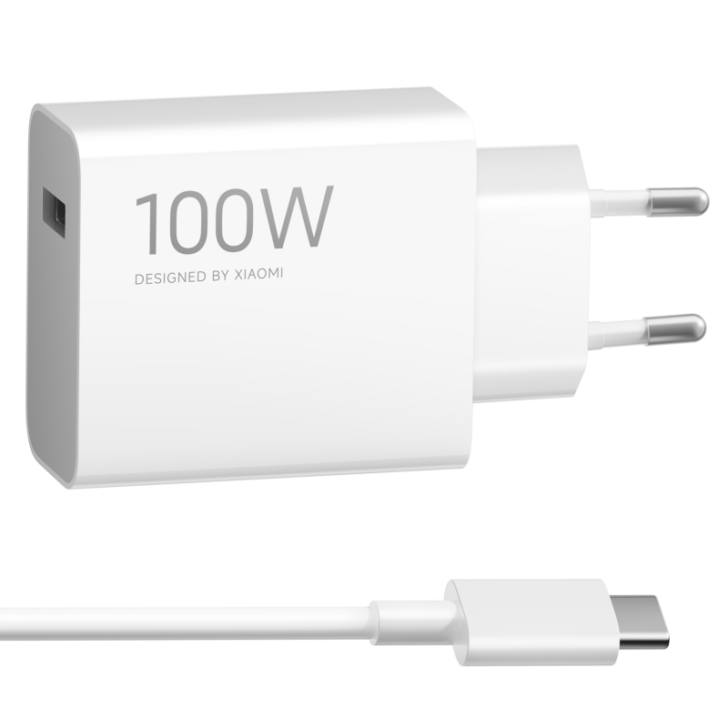 Xiaomi HyperCharge 100W Combo White (USB-A with Cable) ΑΞΕΣΟΥΑΡ Xiaomi Xiaomi HyperCharge 100W Combo White (USB-A with Cable) - Image 3