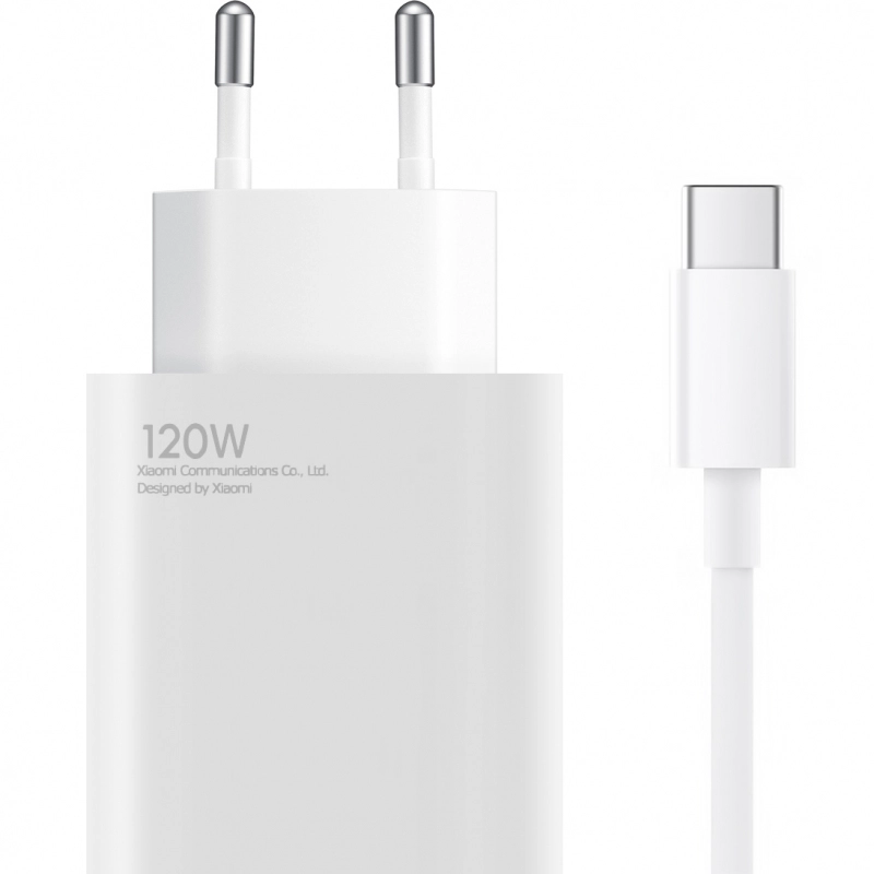 Xiaomi HyperCharge 120W Combo White (USB-A with Cable) ΑΞΕΣΟΥΑΡ Xiaomi Xiaomi HyperCharge 120W Combo White (USB-A with Cable) - Image 2