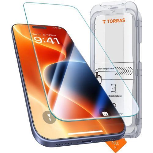 Torras HD Borderless Tempered Glass iPhone 18 Pro Max