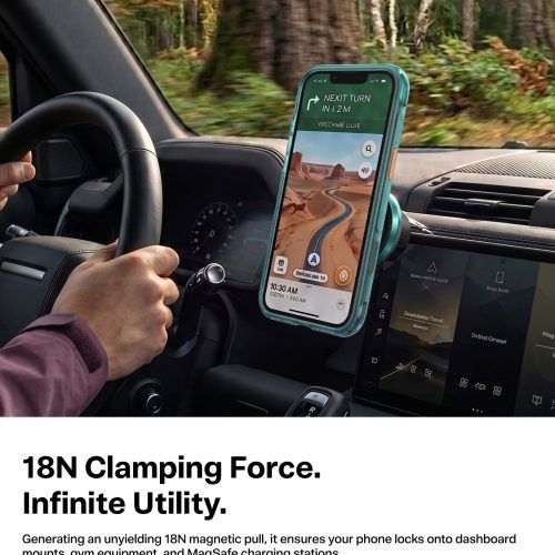 Alternative view of Θήκη Torras Ostand Spin Air Q3 MagSafe Kickstand Green iPhone 18 Pro Max/17 Pro Max