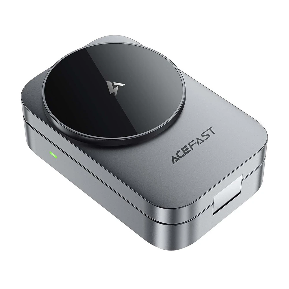 AceFast 3in1 Foldable Wireless Charging Station 15W White (E22) APPLE WATCH AceFast AceFast 3in1 Foldable Wireless Charging Station 15W White (E22) - Image 2