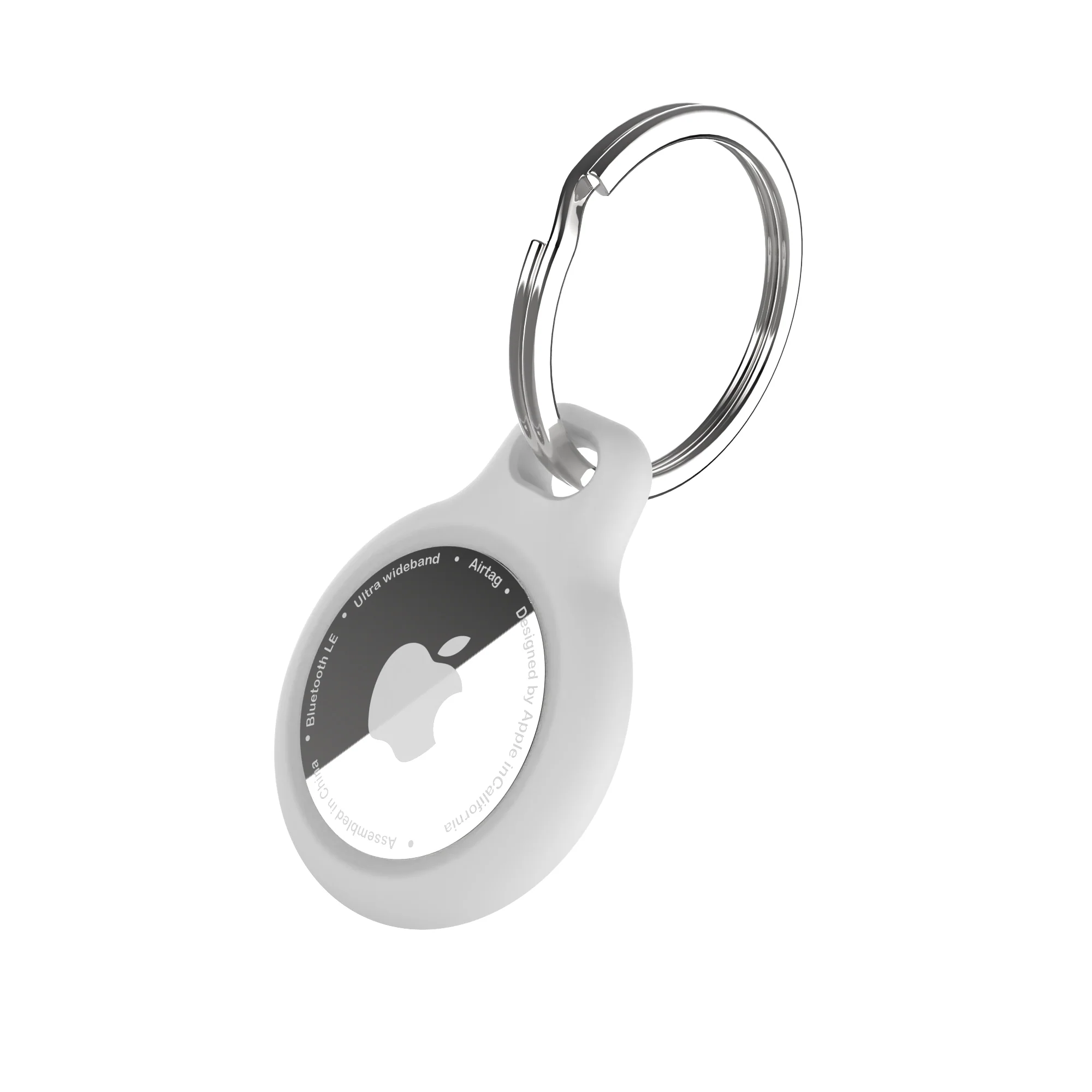 Θήκη Fixed AirTag Silky Keychain Strap White ΘΗΚΕΣ Fixed Θήκη Fixed AirTag Silky Keychain Strap White