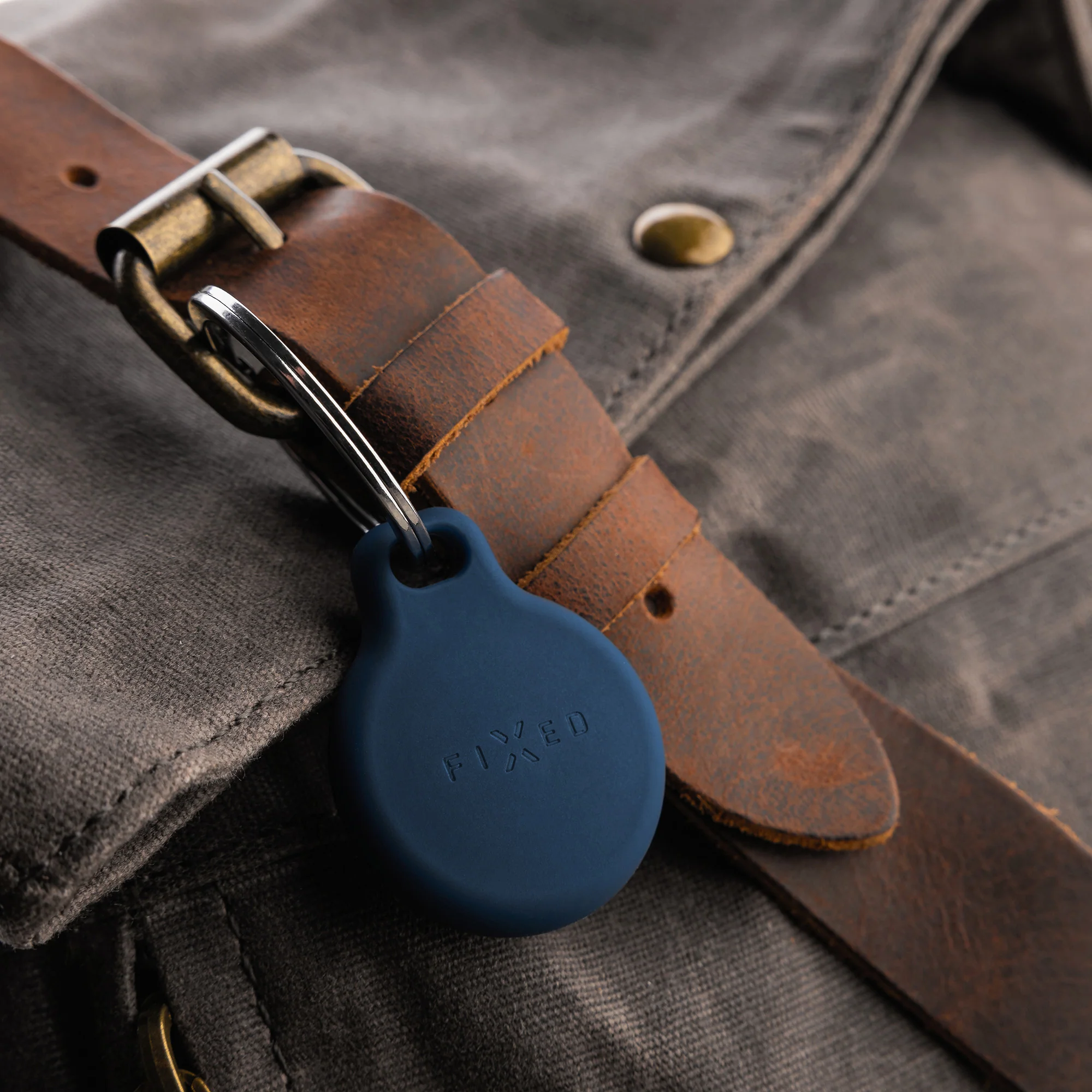 Θήκη Fixed AirTag Silky Keychain Strap White ΘΗΚΕΣ Fixed Θήκη Fixed AirTag Silky Keychain Strap White - Image 3