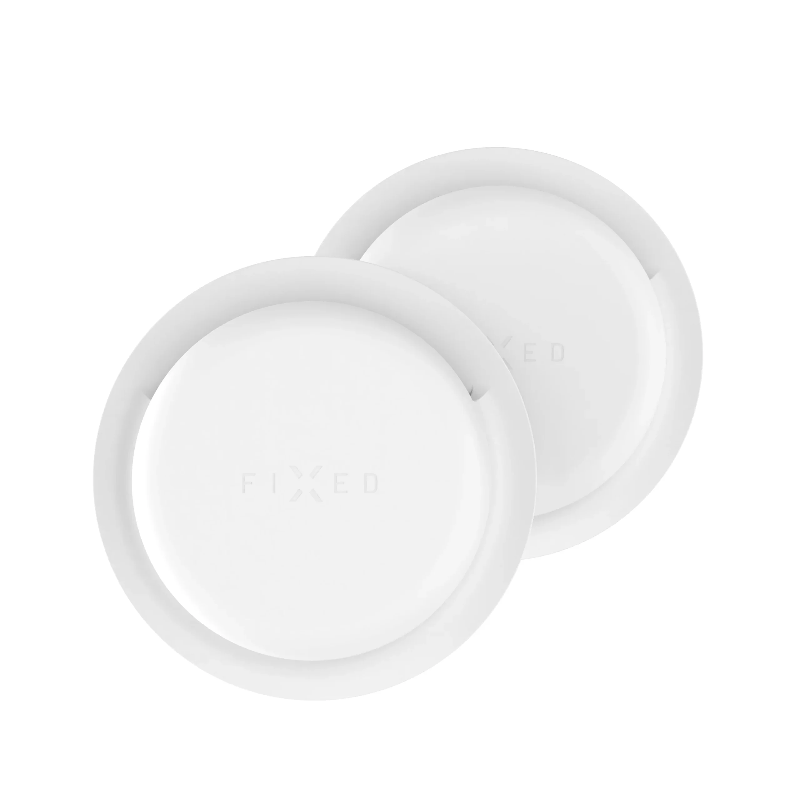 Θήκη Fixed AirTag Silky Sticker White (2-Pack) ΘΗΚΕΣ Fixed Θήκη Fixed AirTag Silky Sticker White (2-Pack)