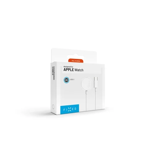 Alternative view of Fixed Apple Watch USB-C Charger 1m White