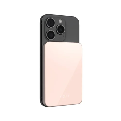 Fixed MagZen 5 Crystal Slim Magnetic PowerBank PD 20W 5000mAh Pink