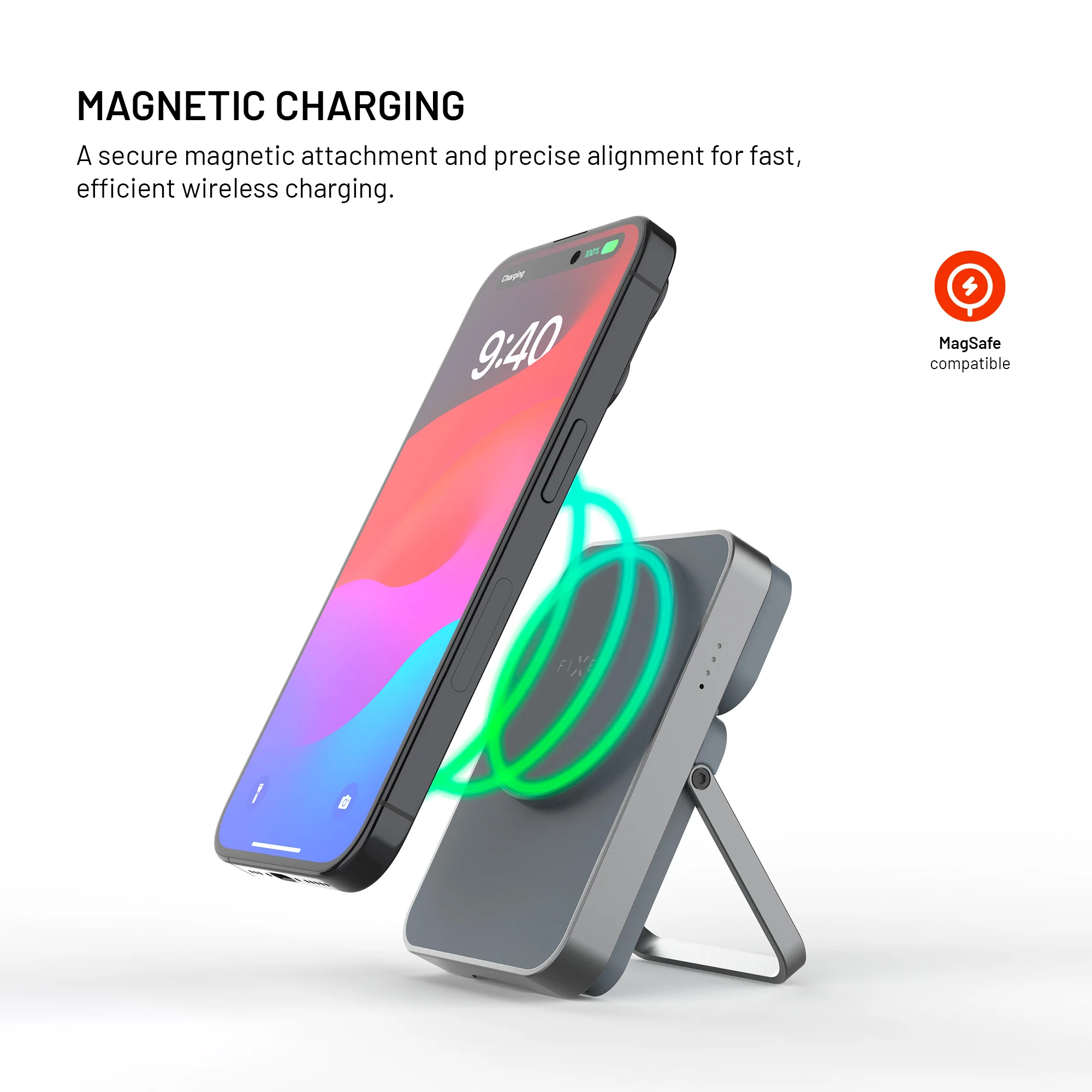 Fixed 3in1 MagZen 5 Stand PowerBank 5000mAh Grey APPLE WATCH Fixed Fixed 3in1 MagZen 5 Stand PowerBank 5000mAh Grey - Image 10