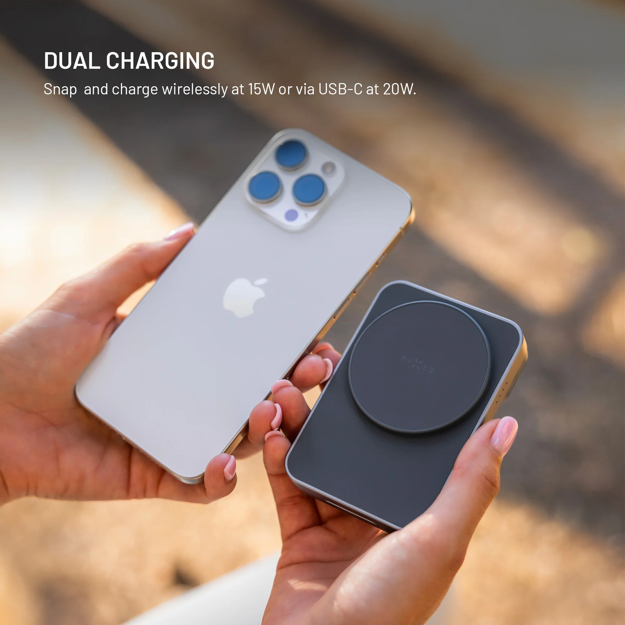 Fixed 3in1 MagZen 5 Stand PowerBank 5000mAh Grey APPLE WATCH Fixed Fixed 3in1 MagZen 5 Stand PowerBank 5000mAh Grey - Image 8