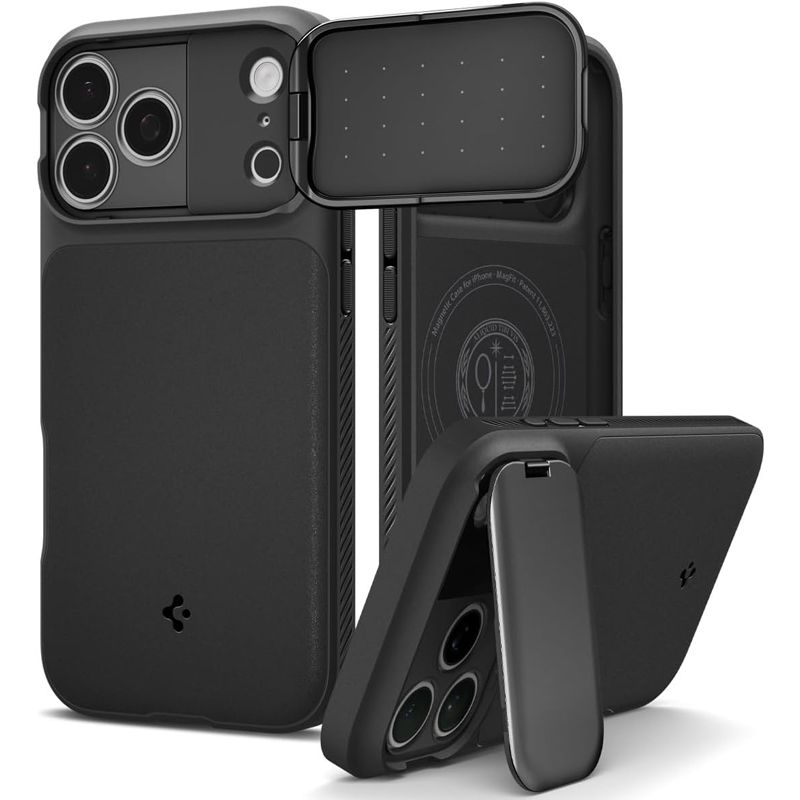 Θήκη Spigen Optik Armor MagSafe Black iPhone 18 Pro Max/17 Pro Max ΘΗΚΕΣ Spigen Θήκη Spigen Optik Armor MagSafe Black iPhone 18 Pro Max/17 Pro Max