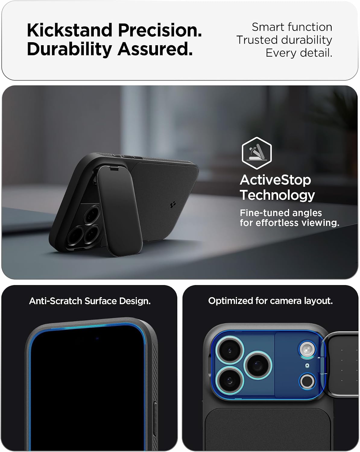 Θήκη Spigen Optik Armor MagSafe Black iPhone 18 Pro Max/17 Pro Max ΘΗΚΕΣ Spigen Θήκη Spigen Optik Armor MagSafe Black iPhone 18 Pro Max/17 Pro Max - Image 5