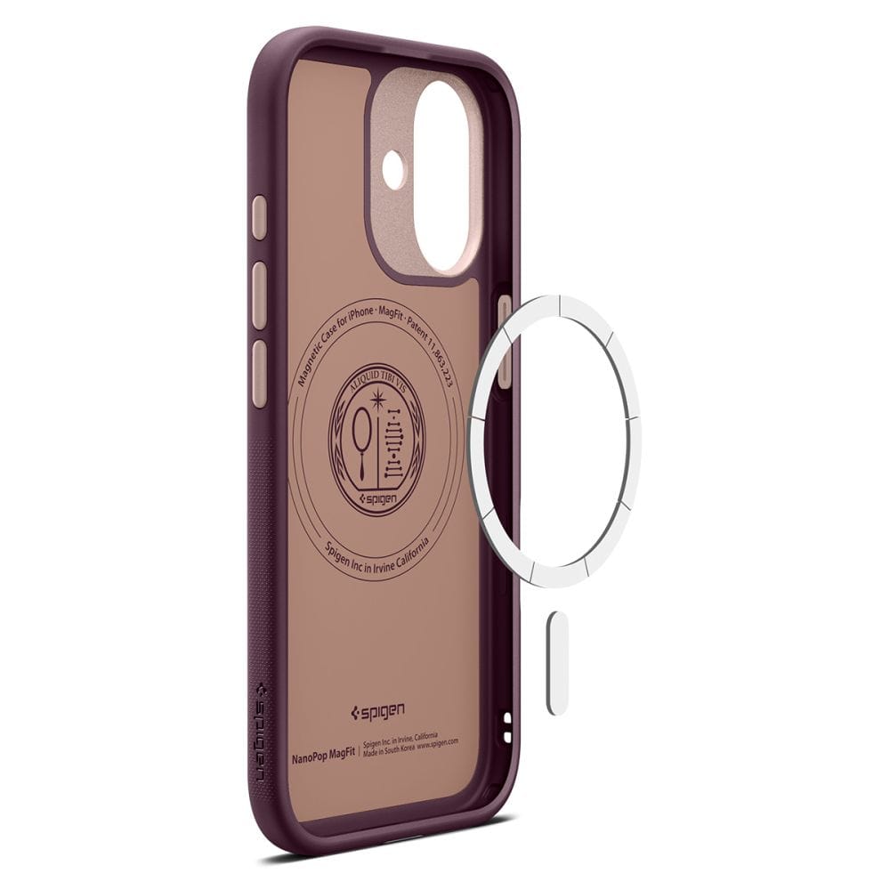 Θήκη Spigen Nano Pop Magsafe Burgundy iPhone 17 ΘΗΚΕΣ Spigen Θήκη Spigen Nano Pop Magsafe Burgundy iPhone 17 - Image 10