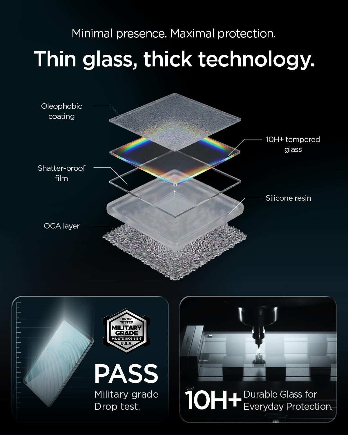 Spigen AlignMaster T Glas.tR Tempered Glass iPad Air 11 ΠΡΟΣΤΑΣΙΑ ΟΘΟΝΗΣ Spigen Spigen AlignMaster T Glas.tR Tempered Glass iPad Air 11 - Image 6