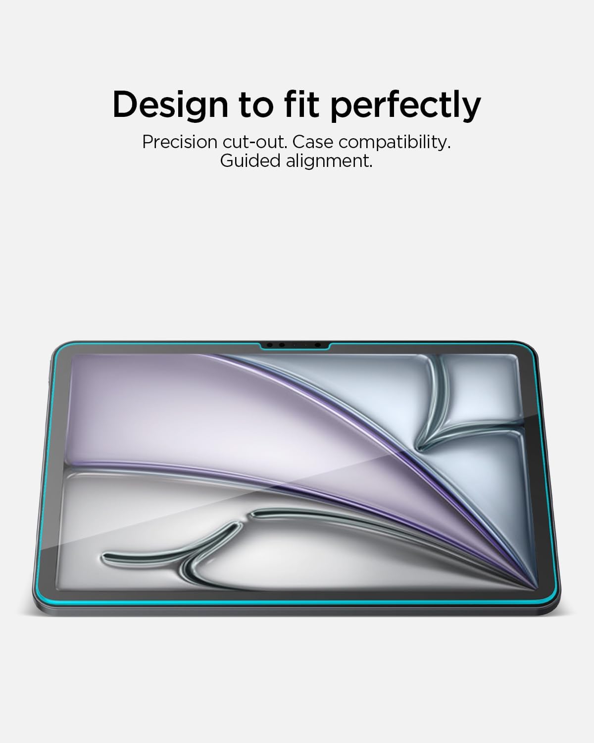 Spigen AlignMaster T Glas.tR Tempered Glass iPad Air 11 ΠΡΟΣΤΑΣΙΑ ΟΘΟΝΗΣ Spigen Spigen AlignMaster T Glas.tR Tempered Glass iPad Air 11 - Image 4