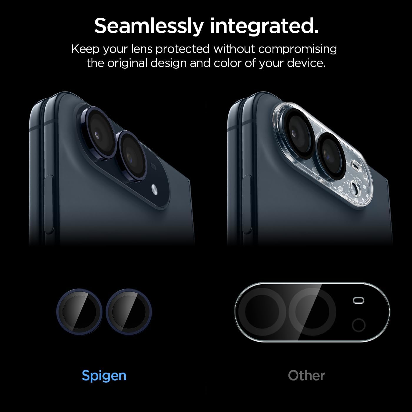 (2-Pack) Spigen Glass tR EZ Fit Optik Pro Camera Lens Protector Night Sky iPhone Duo Προστασία Οθόνης iPhone Spigen (2-Pack) Spigen Glass tR EZ Fit Optik Pro Camera Lens Protector Night Sky iPhone Duo - Image 6
