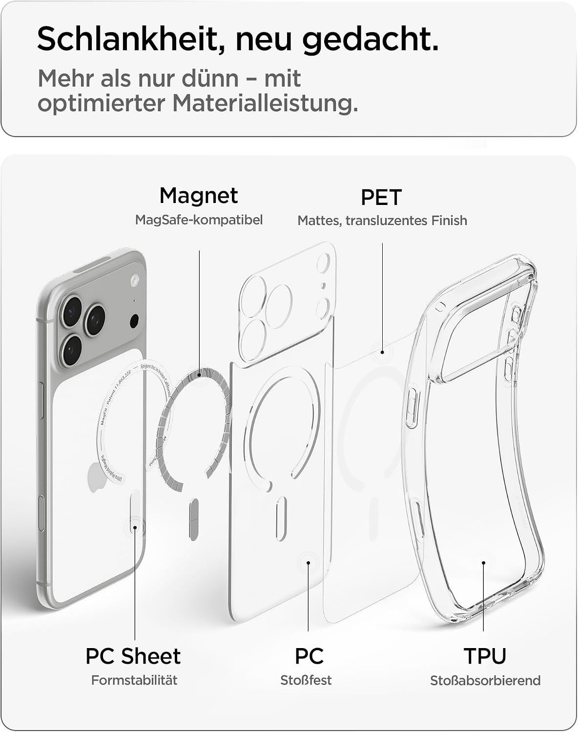 Θήκη Spigen Ultra Hybrid MagSafe Frost White iPhone 18 Pro Max/17 Pro Max ΘΗΚΕΣ Spigen Θήκη Spigen Ultra Hybrid MagSafe Frost White iPhone 18 Pro Max/17 Pro Max - Image 8
