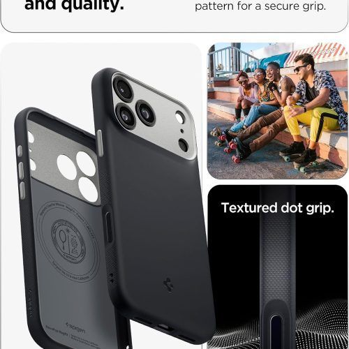 Alternative view of Θήκη Spigen Nano Pop MagSafe Black Sesame iPhone 18 Pro Max/17 Pro Max