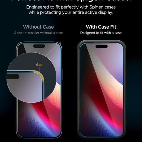 Alternative view of (2-Pack) Spigen GLAS.tR EZ Fit Pro Privacy Tempered Glass iPhone 18 Pro