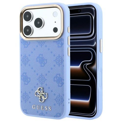 Θήκη Guess Peony 4G Small Logo Magsafe Blue iPhone 18 Pro Max/17 Pro Max