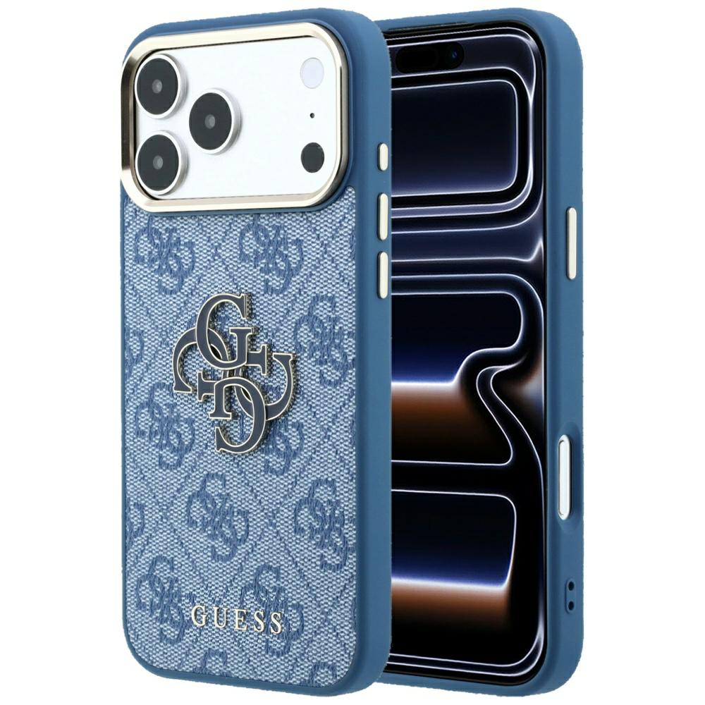 Θήκη Guess 4G Big Resin Logo Blue iPhone 18 Pro Max/17 Pro Max ΘΗΚΕΣ Guess Θήκη Guess 4G Big Resin Logo Blue iPhone 18 Pro Max/17 Pro Max