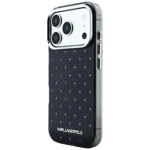 Alternative view of Θήκη Karl Lagerfeld IML Rhinestones Allover Black iPhone 18 Pro Max/17 Pro Max