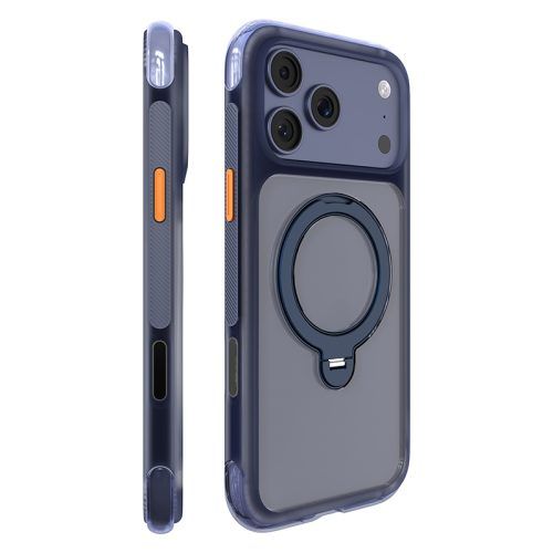Θήκη Mutural Airshield Kickstand Magsafe Navy Blue iPhone 18 Pro Max/17 Pro Max