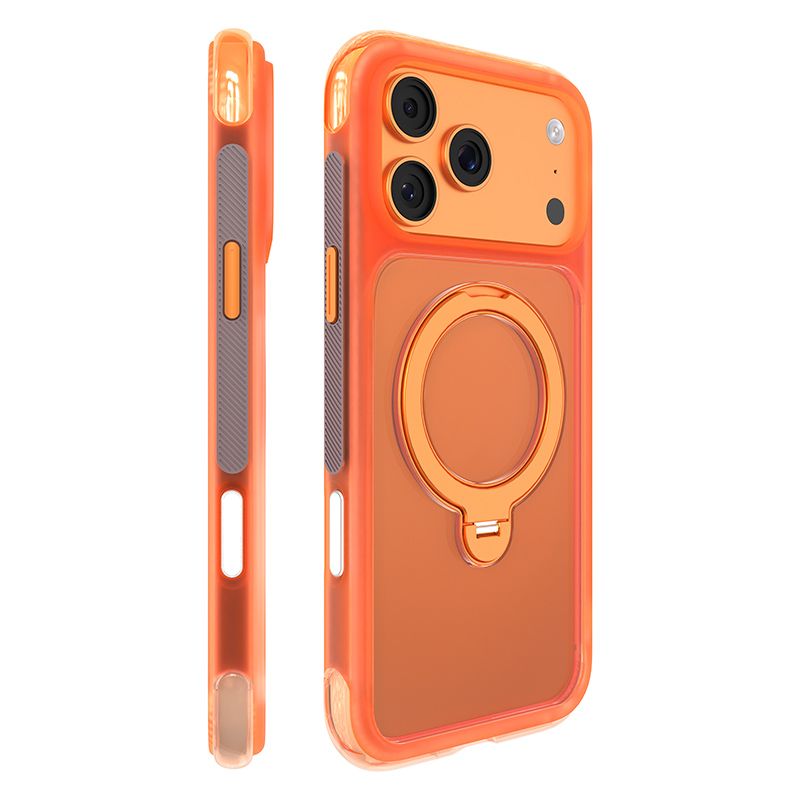 Θήκη Mutural Airshield Kickstand Magsafe Orange iPhone 18 Pro Max/17 Pro Max ΘΗΚΕΣ Mutural Θήκη Mutural Airshield Kickstand Magsafe Orange iPhone 18 Pro Max/17 Pro Max