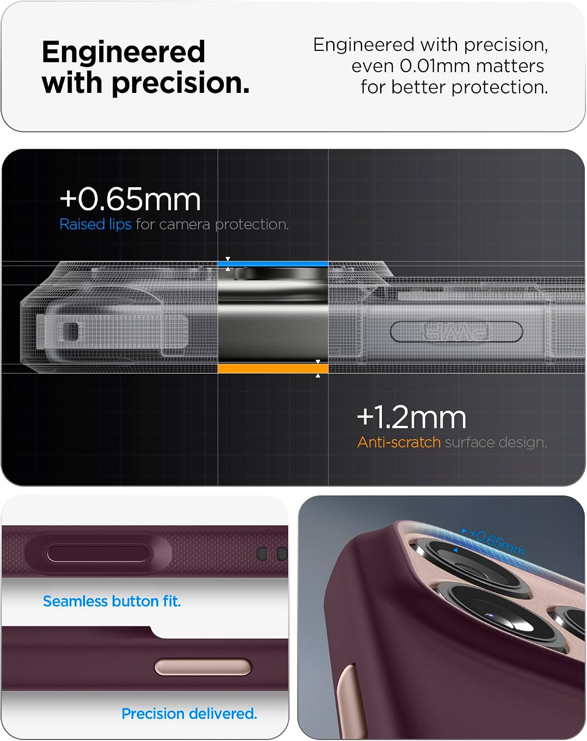 Θήκη Spigen Nano Pop MagSafe Burgundy Bean iPhone 18 Pro Max/17 Pro Max ΘΗΚΕΣ Spigen Θήκη Spigen Nano Pop MagSafe Burgundy Bean iPhone 18 Pro Max/17 Pro Max - Image 5