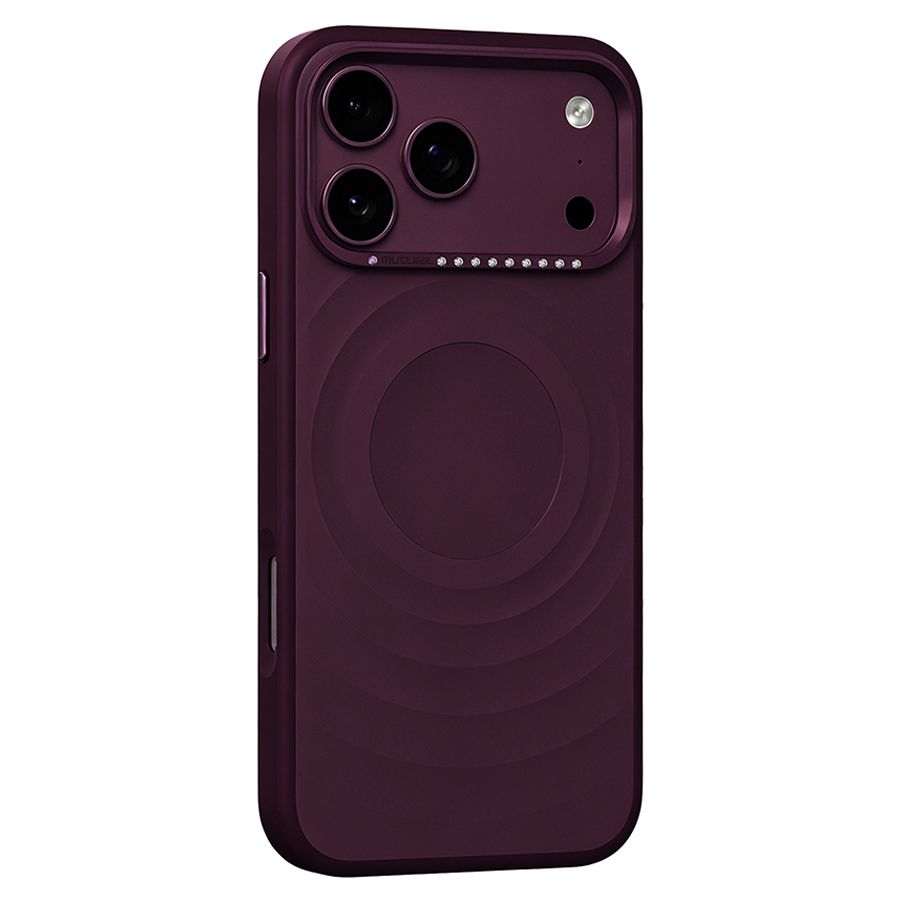 Θήκη Mutural Ripple Magsafe Dark Cherry iPhone 18 Pro Max/17 Pro Max ΘΗΚΕΣ Mutural Θήκη Mutural Ripple Magsafe Dark Cherry iPhone 18 Pro Max/17 Pro Max