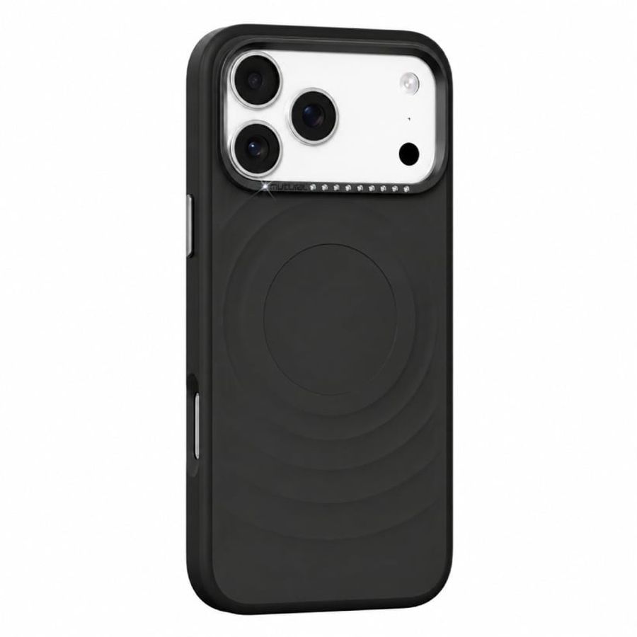 Θήκη Mutural Ripple Magsafe Black iPhone 18 Pro Max/17 Pro Max ΘΗΚΕΣ Mutural Θήκη Mutural Ripple Magsafe Black iPhone 18 Pro Max/17 Pro Max