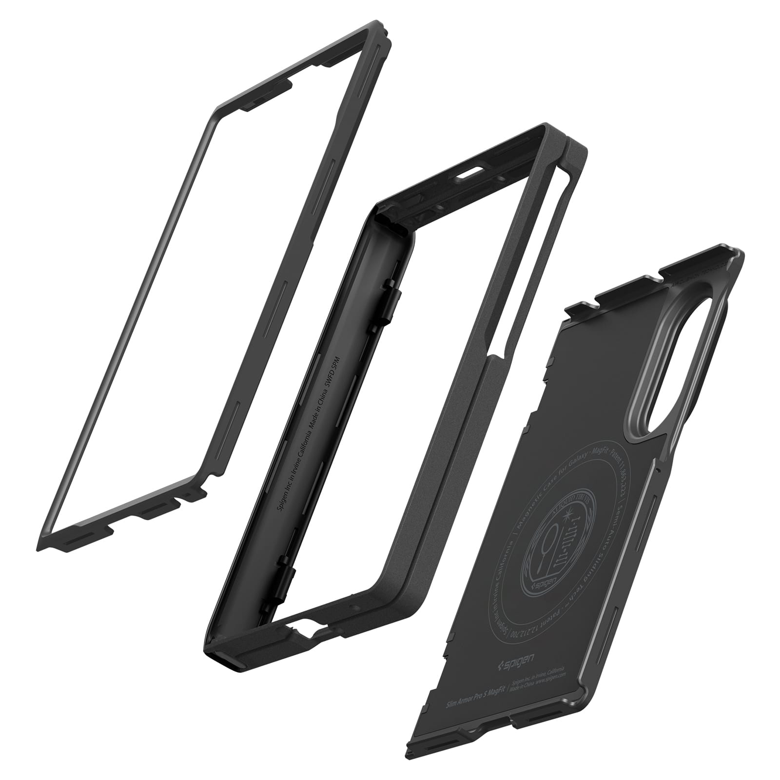 Θήκη Spigen Slim Armor Pro S Magsafe Black Samsung Galaxy Z Fold 8 ΘΗΚΕΣ Spigen Θήκη Spigen Slim Armor Pro S Magsafe Black Samsung Galaxy Z Fold 8 - Image 10