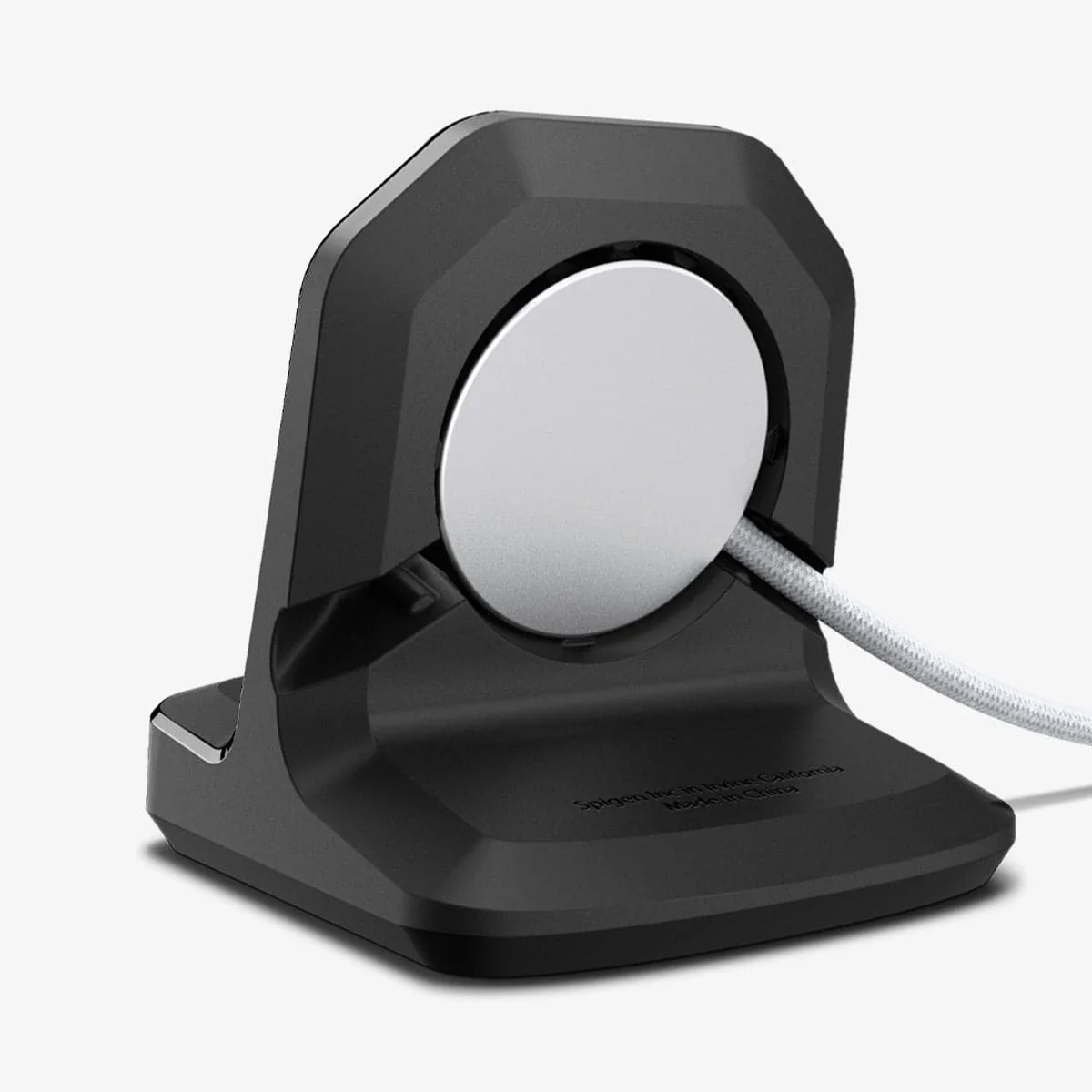 Spigen Rugged Armor Apple Watch Stand Black APPLE WATCH Spigen Spigen Rugged Armor Apple Watch Stand Black - Image 5