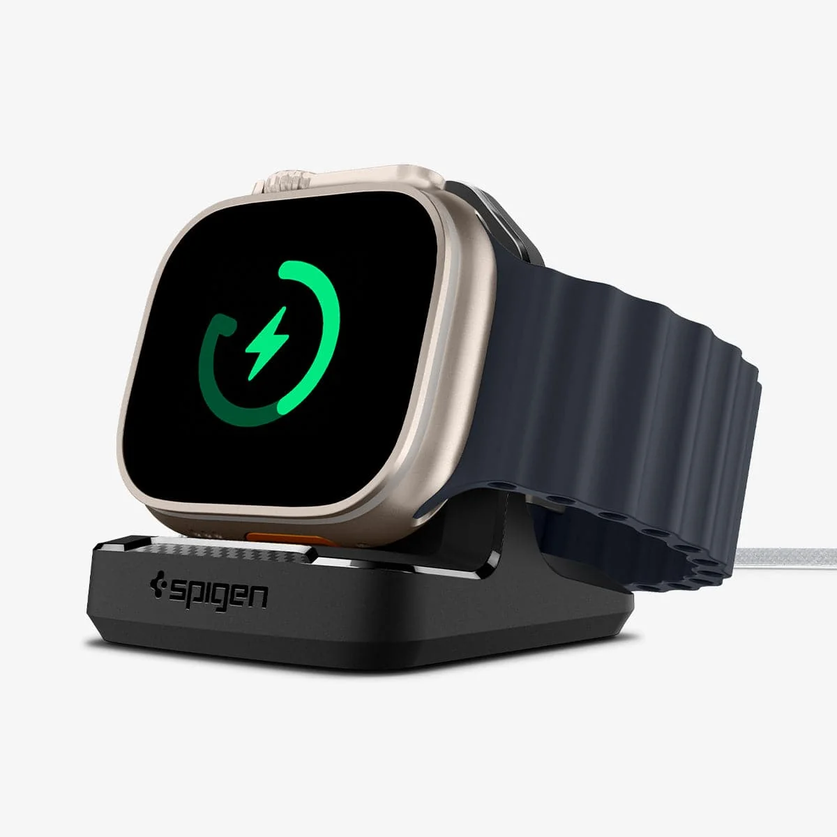 Spigen Rugged Armor Apple Watch Stand Black APPLE WATCH Spigen Spigen Rugged Armor Apple Watch Stand Black - Image 9
