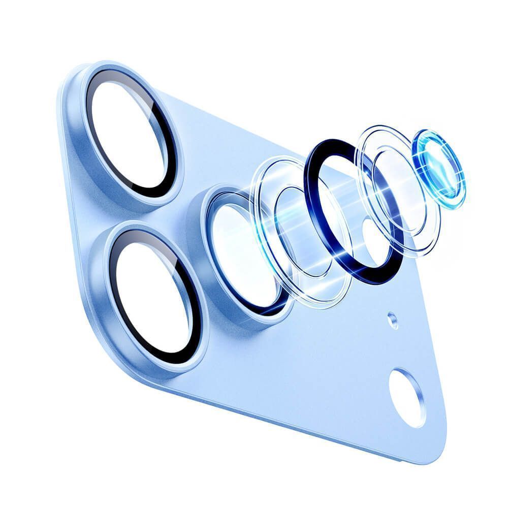 ESR Armorite Pro Camera Lens Protector Full Coverage Blue iPhone 18 Pro ΠΡΟΣΤΑΣΙΑ ΟΘΟΝΗΣ ESR ESR Armorite Pro Camera Lens Protector Full Coverage Blue iPhone 18 Pro - Image 5