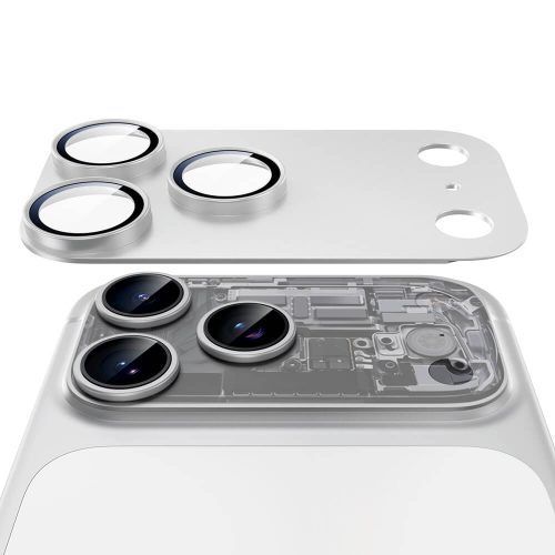 ESR Armorite Pro Camera Lens Protector Full Coverage Silver iPhone 18 Pro