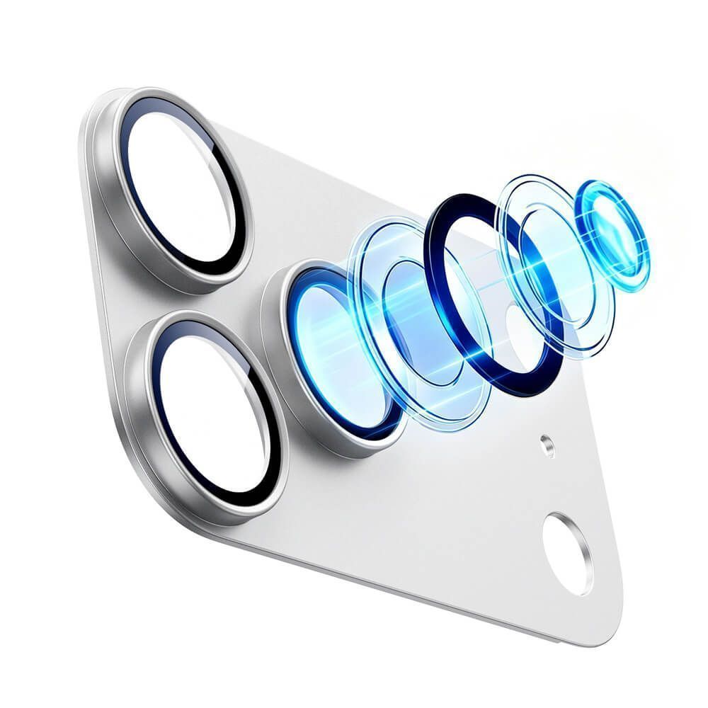 ESR Armorite Pro Camera Lens Protector Full Coverage Silver iPhone 18 Pro ΠΡΟΣΤΑΣΙΑ ΟΘΟΝΗΣ ESR ESR Armorite Pro Camera Lens Protector Full Coverage Silver iPhone 18 Pro - Image 2