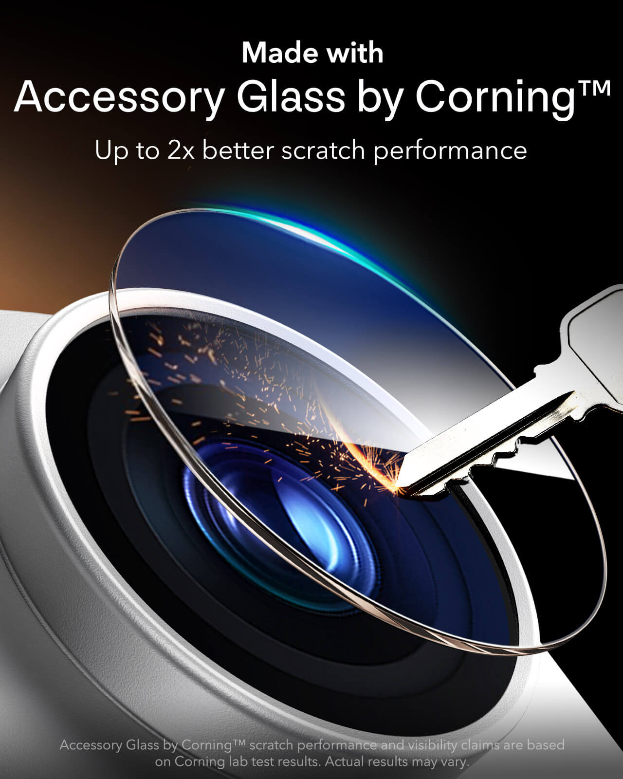 ESR Armorite Pro Camera Lens Protector Full Coverage Silver iPhone 18 Pro ΠΡΟΣΤΑΣΙΑ ΟΘΟΝΗΣ ESR ESR Armorite Pro Camera Lens Protector Full Coverage Silver iPhone 18 Pro - Image 4
