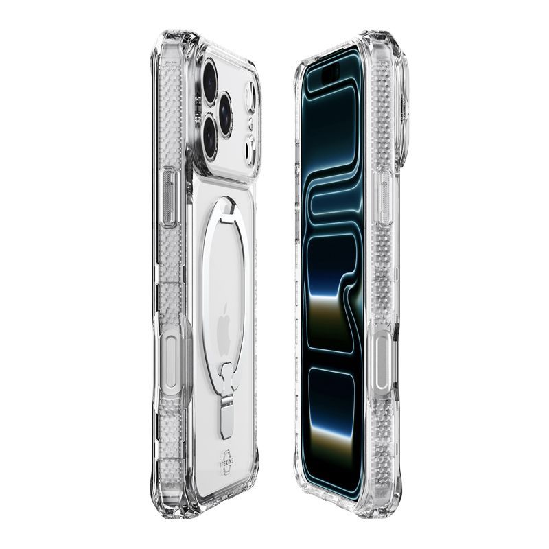 Θήκη ITSKINS Hybrid Stand MagSafe Clear iPhone 18 Pro/17 Pro ΘΗΚΕΣ ITSKINS Θήκη ITSKINS Hybrid Stand MagSafe Clear iPhone 18 Pro/17 Pro - Image 4