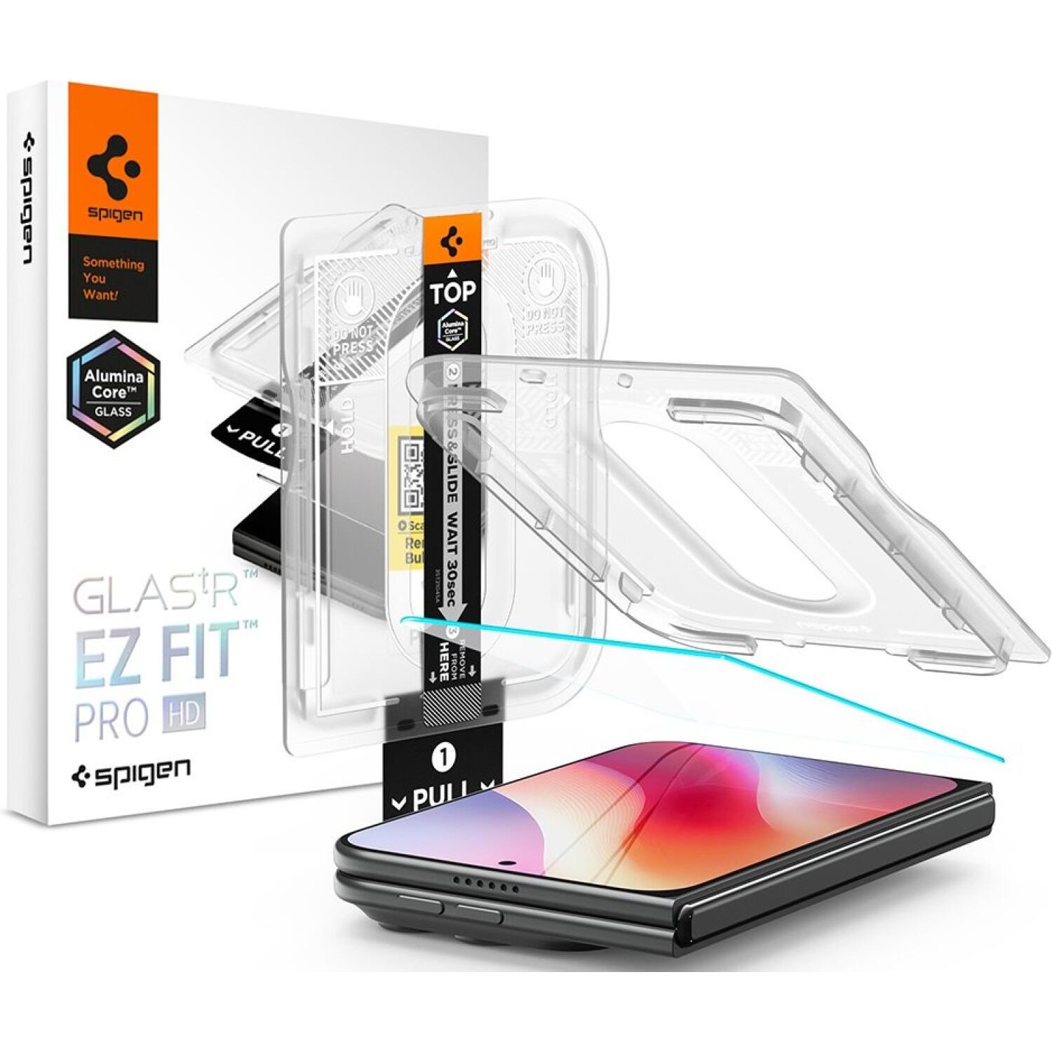 Spigen GLAS.tR EZ Fit Pro Tempered Glass iPhone Duo ΠΡΟΣΤΑΣΙΑ ΟΘΟΝΗΣ Spigen Spigen GLAS.tR EZ Fit Pro Tempered Glass iPhone Duo