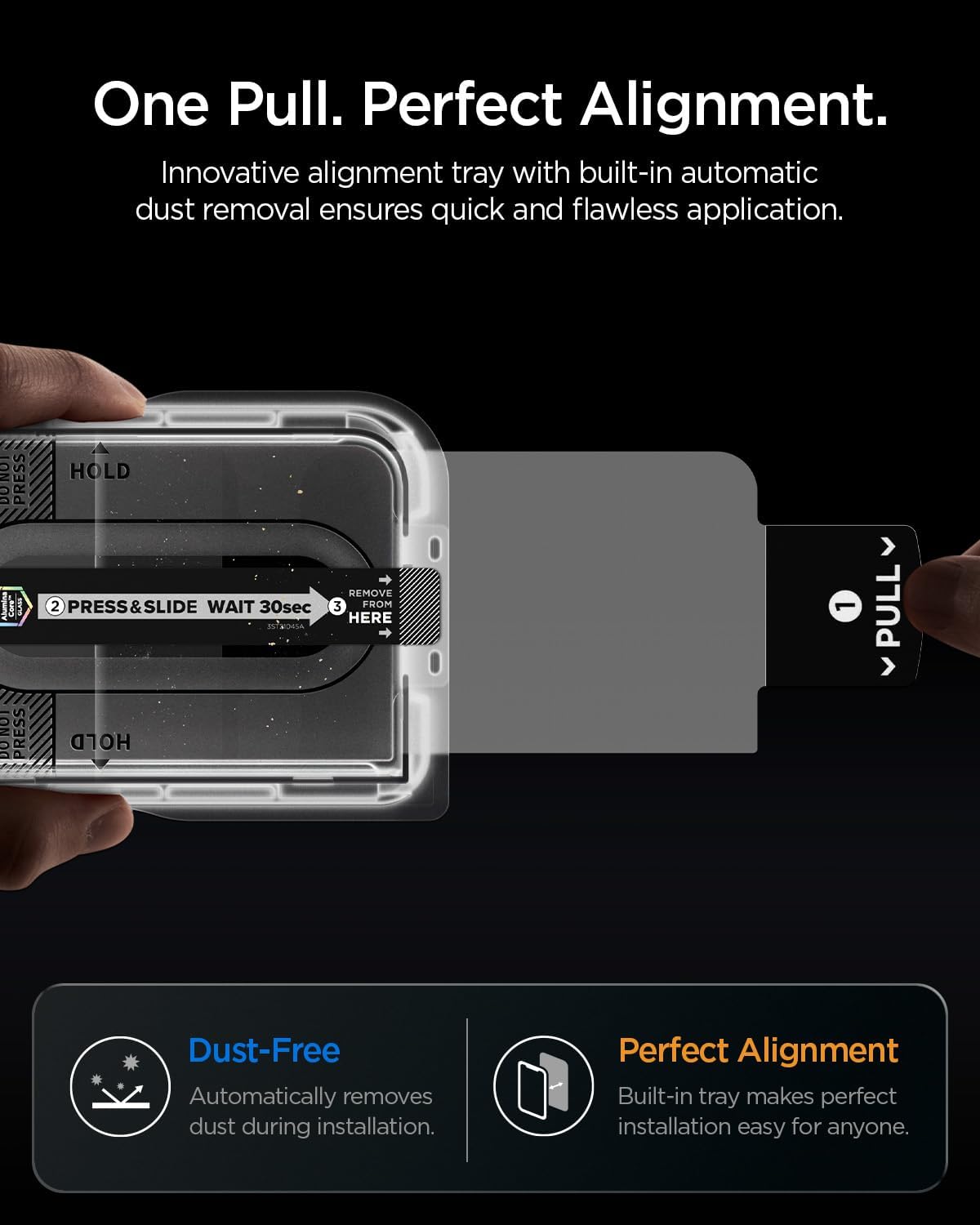 Spigen GLAS.tR EZ Fit Pro Tempered Glass iPhone Duo ΠΡΟΣΤΑΣΙΑ ΟΘΟΝΗΣ Spigen Spigen GLAS.tR EZ Fit Pro Tempered Glass iPhone Duo - Image 4