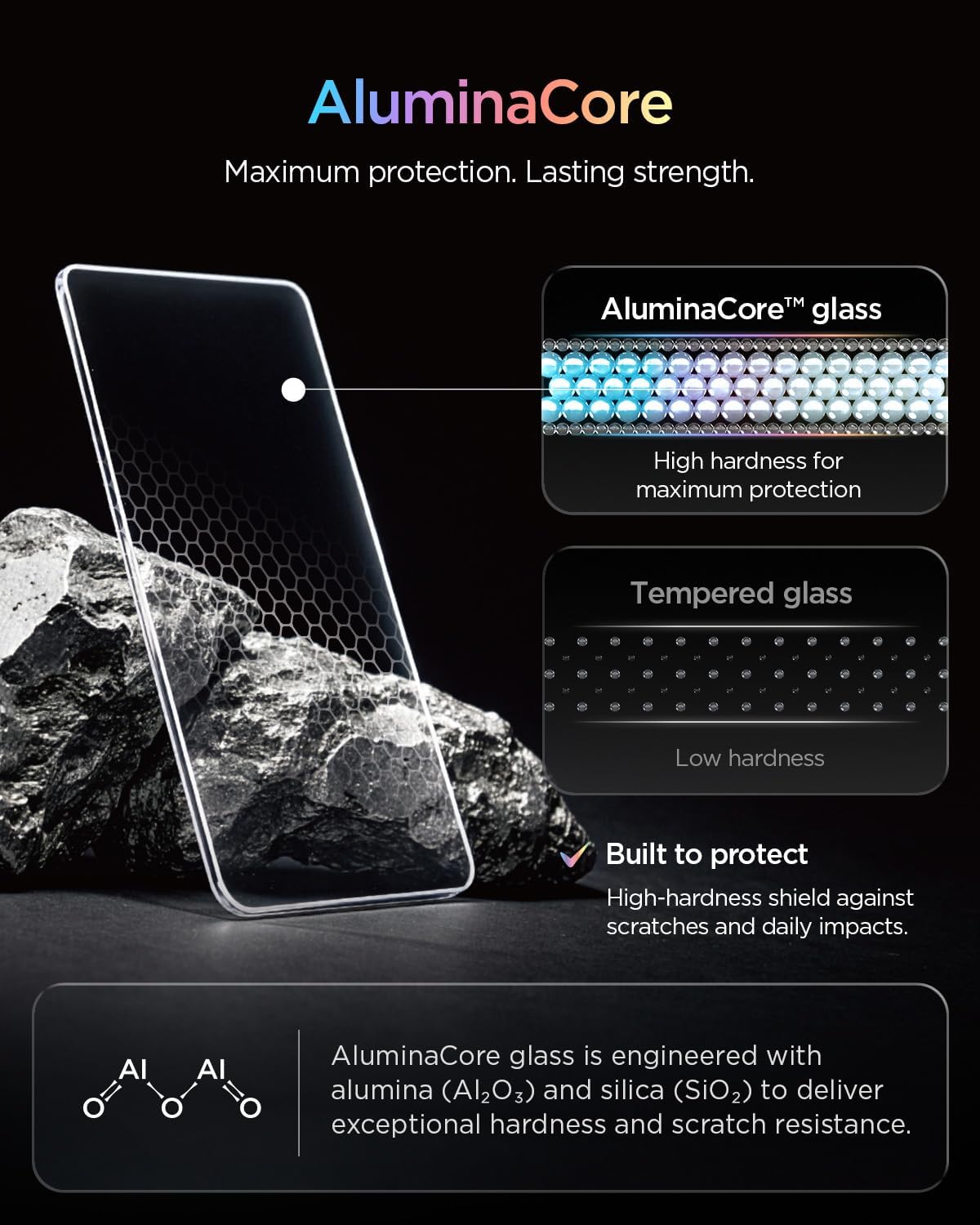 Spigen GLAS.tR EZ Fit Pro Tempered Glass iPhone Duo ΠΡΟΣΤΑΣΙΑ ΟΘΟΝΗΣ Spigen Spigen GLAS.tR EZ Fit Pro Tempered Glass iPhone Duo - Image 2