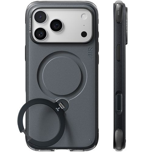 Θήκη Torras Ostand Q3 Air Essential MagSafe Black iPhone 18 Pro Max/17 Pro Max ΘΗΚΕΣ TORRAS Θήκη Torras Ostand Q3 Air Essential MagSafe Black iPhone 18 Pro Max/17 Pro Max