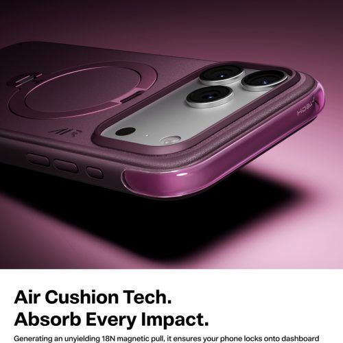 Alternative view of Θήκη Torras Ostand Q3 Air Essential MagSafe Purple iPhone 18 Pro Max/17 Pro Max